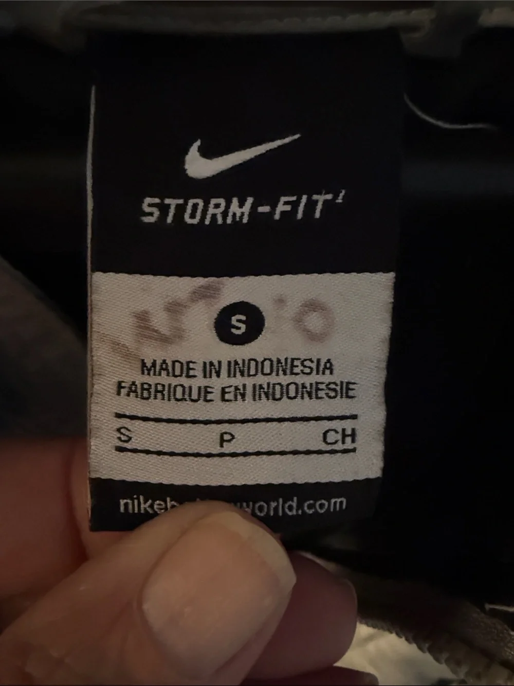 Nike warm hooded